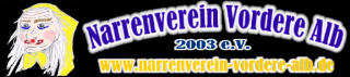 Banner Narrenverein Vordere Alb 2003 e.V.